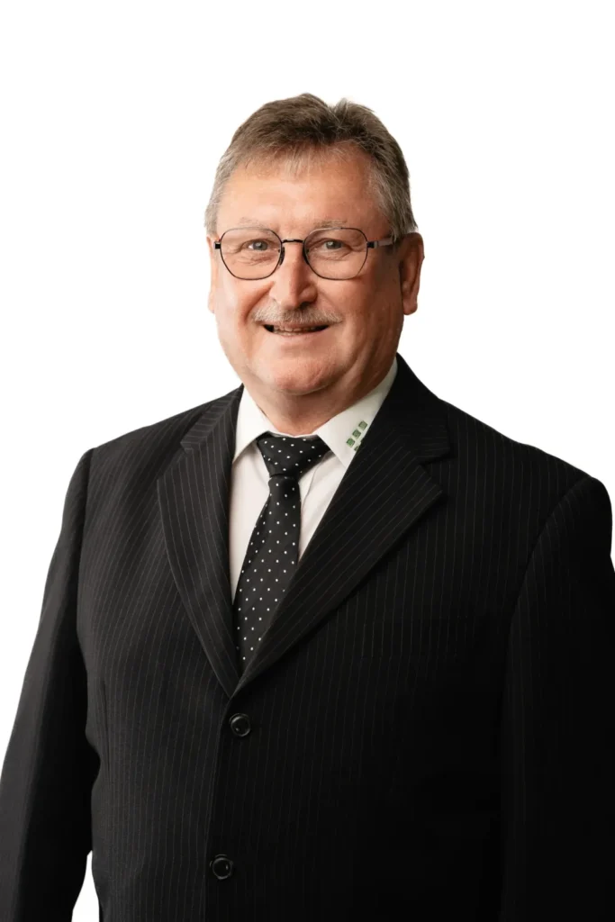Porträt von Hermann Weiß, Krematorium Selb